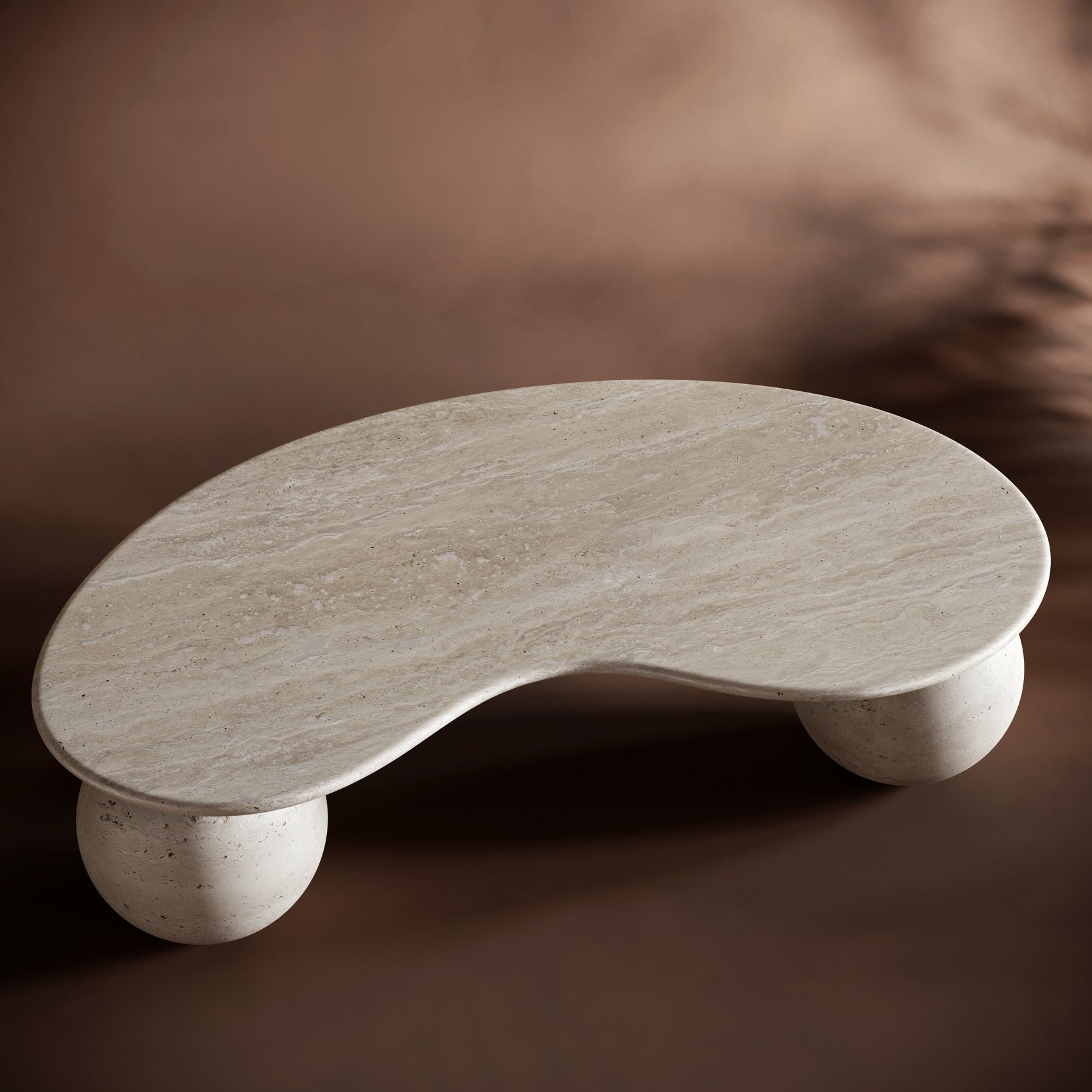 FABIO Travertine Coffee Table