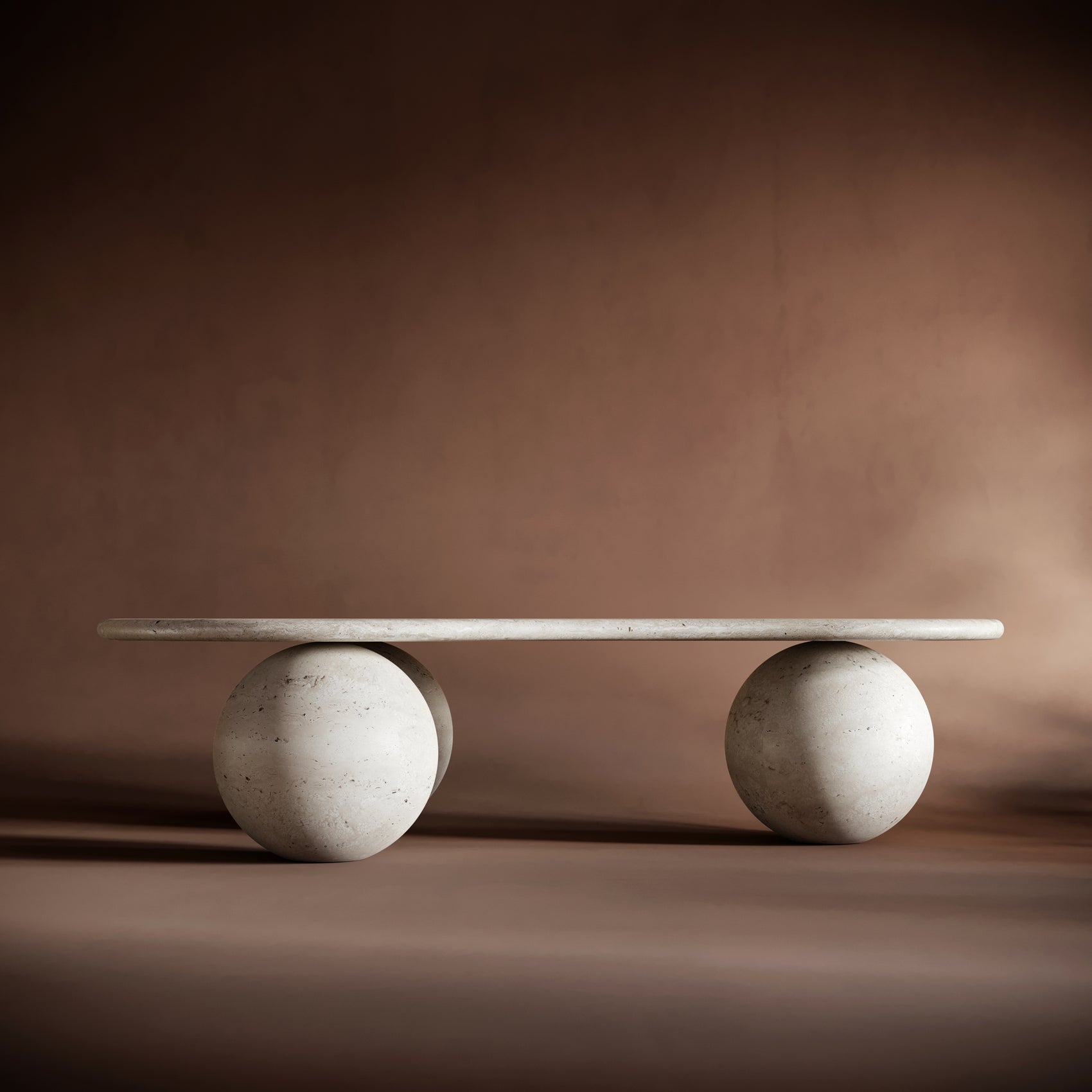 MARCO Organic Travertine Coffee Table