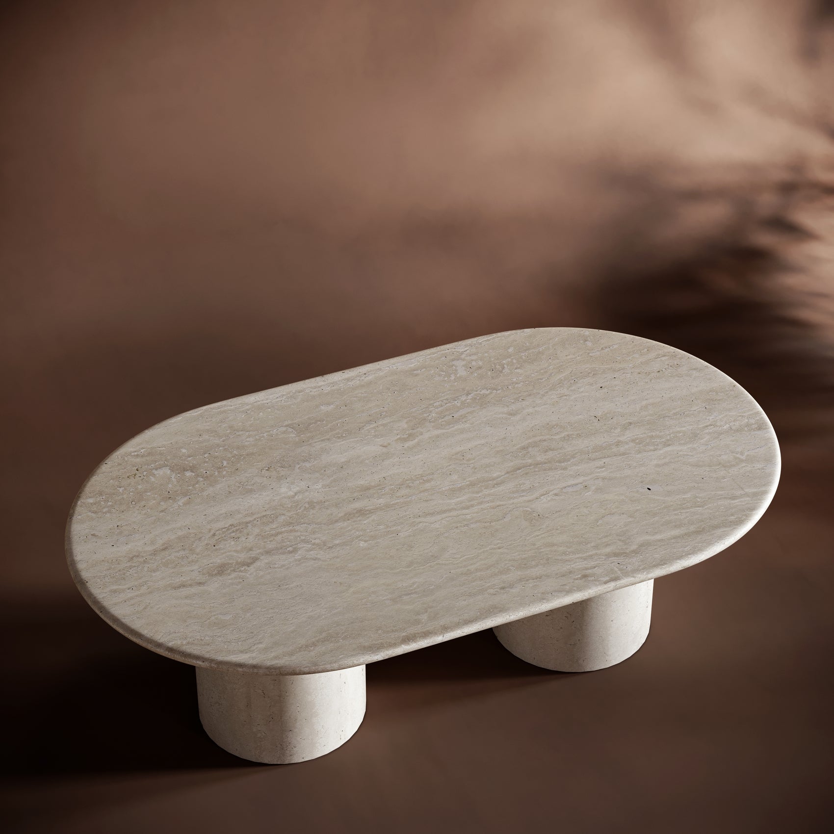 MATTEO Travertine Coffee Table