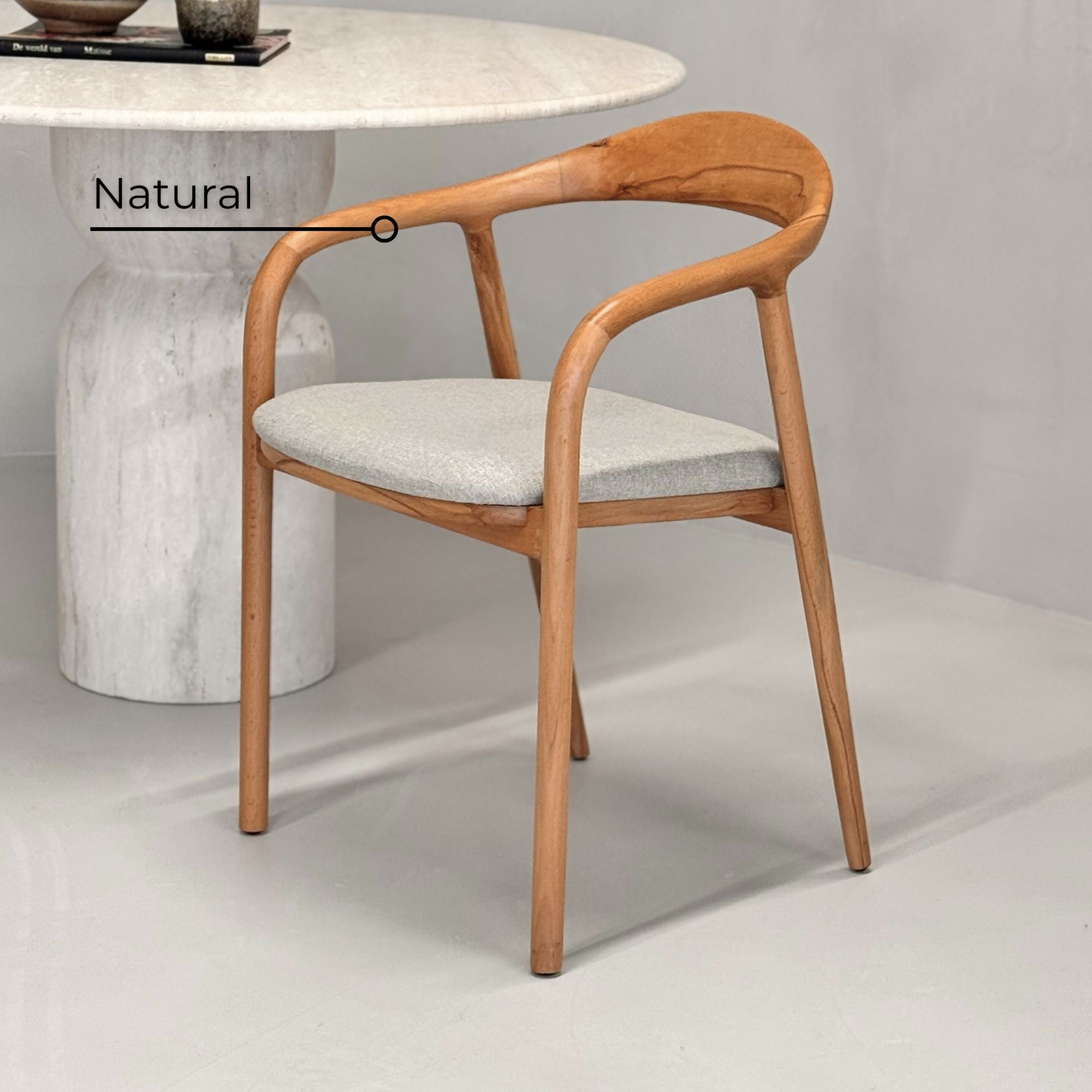 N Chair - Beechwood